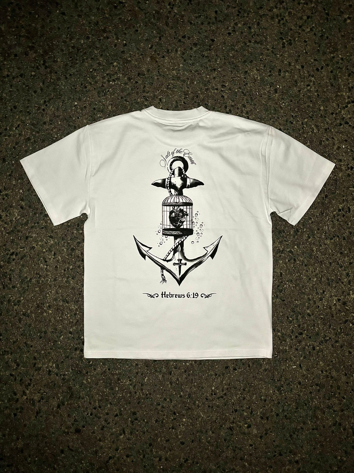 HEBREWS 6:19 - ANCHOR HEAVY TEE