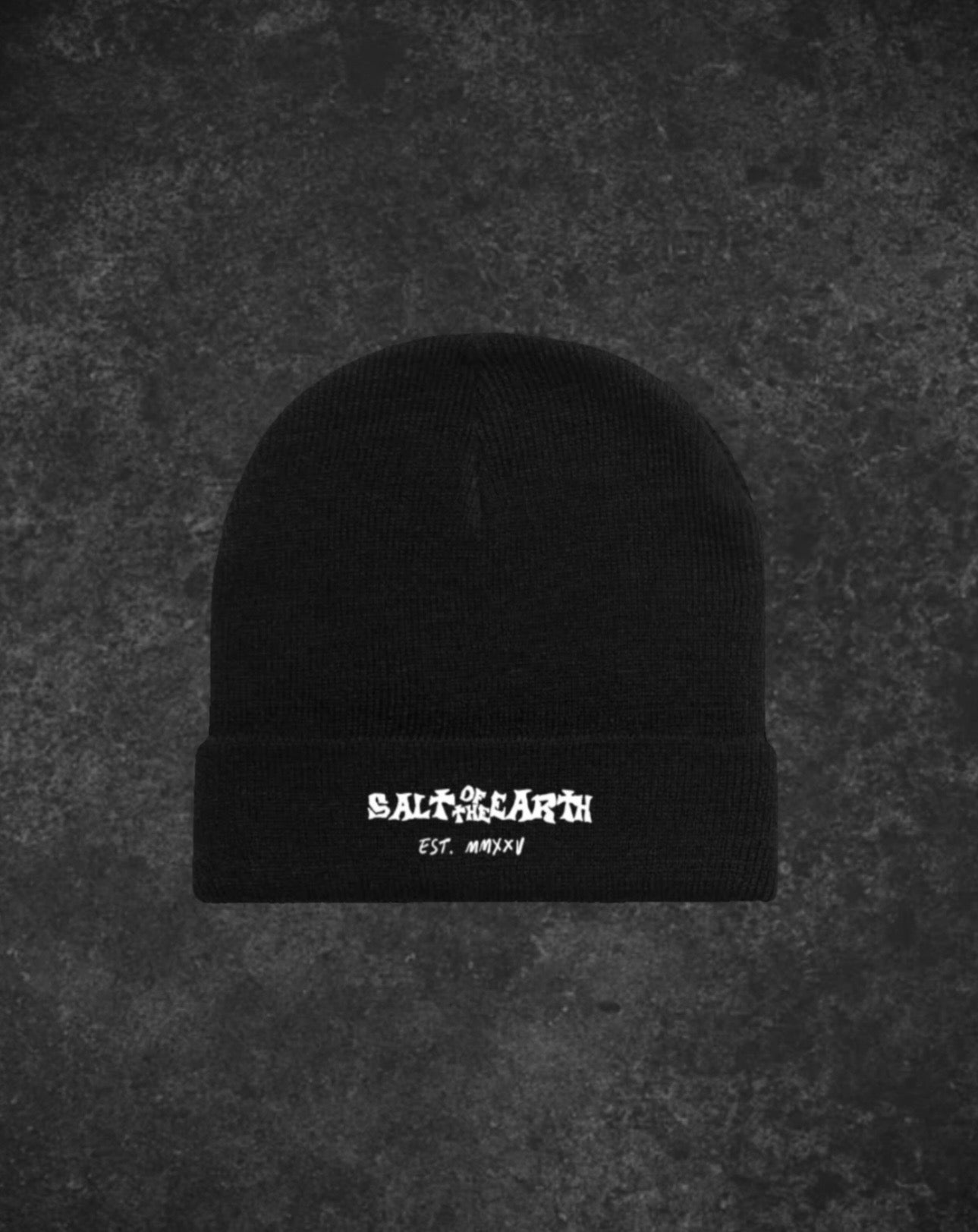 SALT OF THE EARTH // EST. MMXXV - CUFF BEANIE